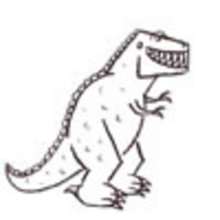 How to draw a Tyrannosaurus