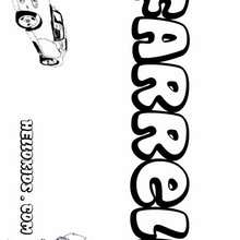 Farrell - Coloring page - NAME coloring pages - BOYS NAME coloring pages - Boys names starting with E or F coloring pages