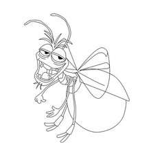 Ray the lovesick Cajun firefly coloring page - Coloring page - DISNEY coloring pages - Princess and the Frog coloring pages