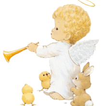 Baby Angel animated gif - Drawing for kids - ANIMATED GIFS - CHRISTMAS animated Gifs - ANGEL animated gifs