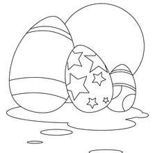 Easter Egg Assortment coloring page