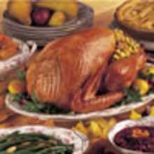 A traditional Thanksgiving dinner storybook for kids