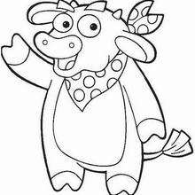 Benny the Bull coloring page - Coloring page - CHARACTERS coloring pages - TV SERIES CHARACTERS coloring pages - DORA THE EXPLORER coloring pages - BENNY THE BULL coloring pages