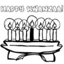 KWANZAA coloring pages - HOLIDAY coloring pages - Coloring page