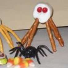 Halloween Spooky Spiders - Kids Craft - CREATIVE FOOD - Halloween Party Recipes