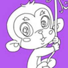 JUNGLE ANIMALS coloring pages - ANIMAL coloring pages - Coloring page
