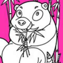 ASIAN ANIMALS coloring pages - ANIMAL coloring pages - Coloring page