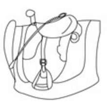 HORSE EQUIPMENT coloring pages