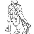 HORSE RACING coloring pages - SPORT coloring pages - Coloring page