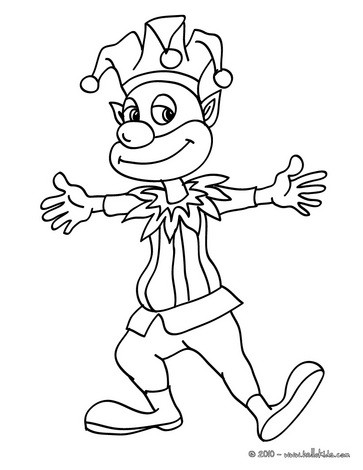 Birthday clown coloring pages - Hellokids.com