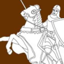 KNIGHT coloring pages - FANTASY coloring pages - Coloring page