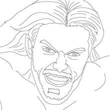 Wrestler Edge coloring page