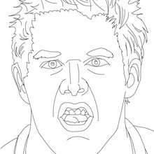 Jack Swagger coloring page - Coloring page - SPORT coloring pages - WRESTLING coloring pages