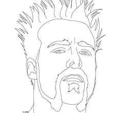 Sheamus coloring page - Coloring page - SPORT coloring pages - WRESTLING coloring pages