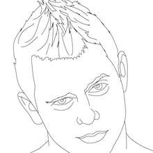 The Miz coloring page - Coloring page - SPORT coloring pages - WRESTLING coloring pages