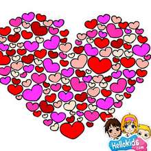 Valentine Hearts puzzle - Free Kids Games - KIDS PUZZLES games - VALENTINE puzzles