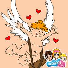 Happy Angel Cupid puzzle