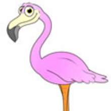 How to draw a FLAMINGO how-to draw lesson