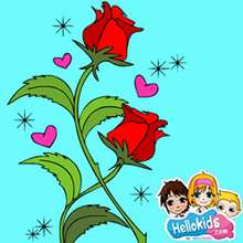 Valentine rose sliding puzzle - Free Kids Games - SLIDING PUZZLES FOR KIDS - VALENTINE sliding puzzles