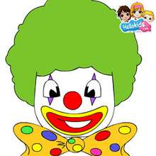 CLOWN FACE puzzle - Free Kids Games - KIDS PUZZLES games - CARNIVAL puzzles