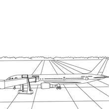 southwest airplane coloring pages