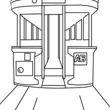Old bus coloring page - Coloring page - TRANSPORTATION coloring pages - BUS coloring pages