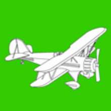 PLANE coloring pages - TRANSPORTATION coloring pages - Coloring page