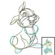 How to draw THUMPER - Drawing for kids - HOW TO DRAW lessons - How to draw ANIMALS - How to Draw BAMBI DISNEY