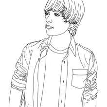 Cute Greyson Chance coloring page