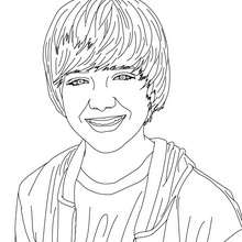 Singer Greyson Chance coloring page