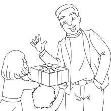 Happy Father's Day coloring page - Coloring page - HOLIDAY coloring pages - FATHER'S DAY coloring  pages