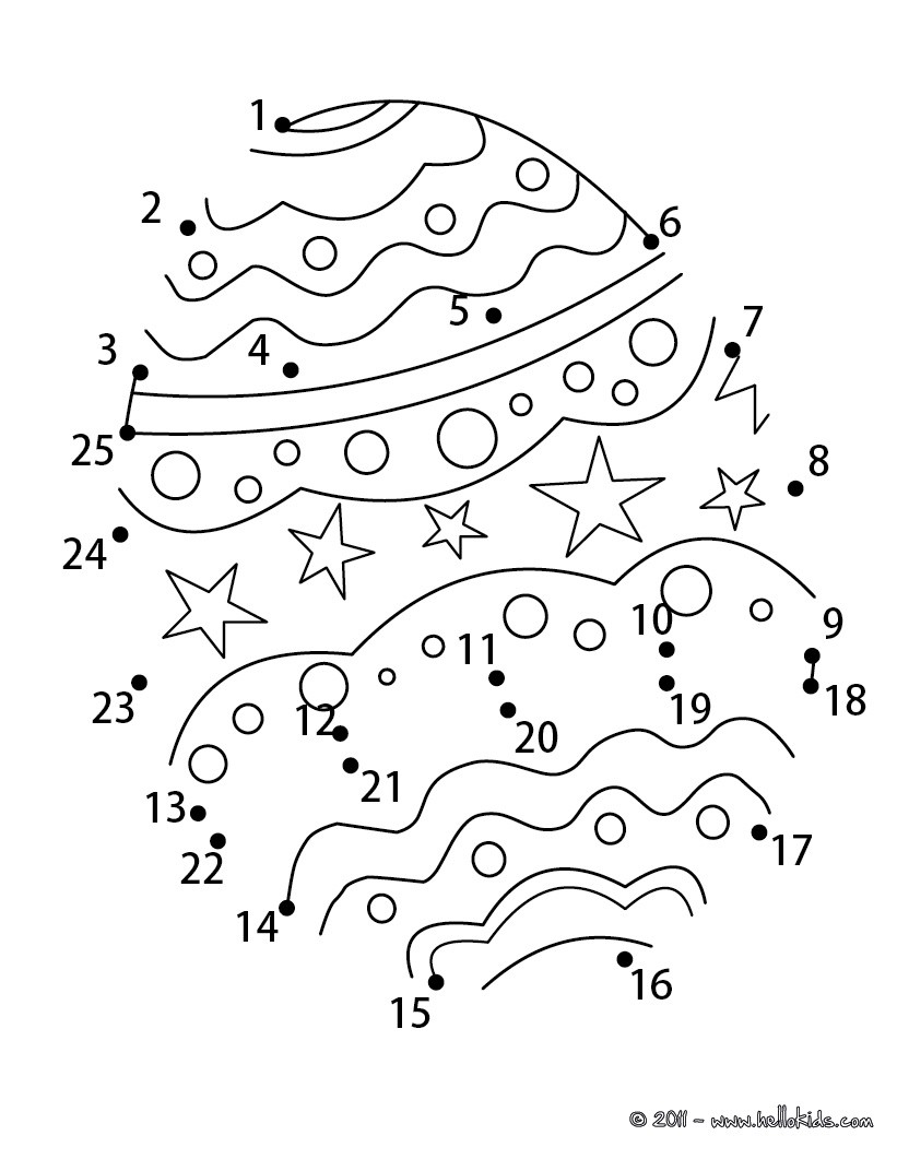  Dot To Dot Coloring 8