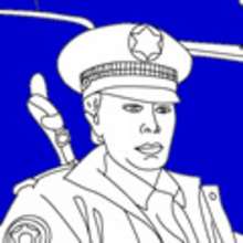 POLICEMAN coloring pages