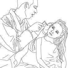 ENT specialist doctor coloring page - Coloring page - JOB coloring pages - DOCTOR coloring pages