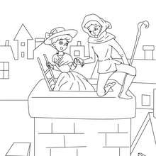 The Sheperdess and the Chimney Sweep coloring page