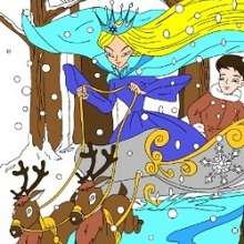 THE SNOW QUEEN sliding puzzles - Free Kids Games - SLIDING PUZZLES FOR KIDS - CLASSIC TALES sliding puzzles