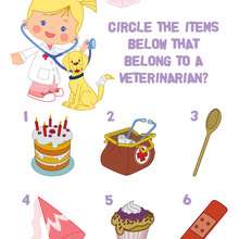 Find the vet items with Chloe online game