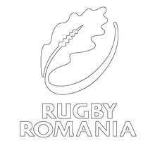 Romania Rugby team coloring page