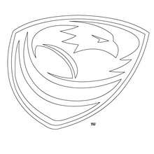 USA Rugby team coloring page