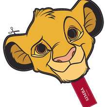 Lion Ling : Simba's mask - Kids Craft - MASKS crafts for kids - ANIMAL MASKS for kids to print and cut out