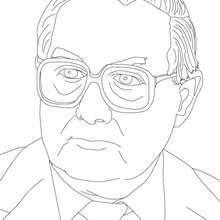 JAMES CALLAGHAN colouring page - Coloring page - FAMOUS PEOPLE Coloring pages - FAMOUS BRITISH PEOPLE colouring pages - PRIME MINISTERS OF THE UNITED KINGDOM colouring pages