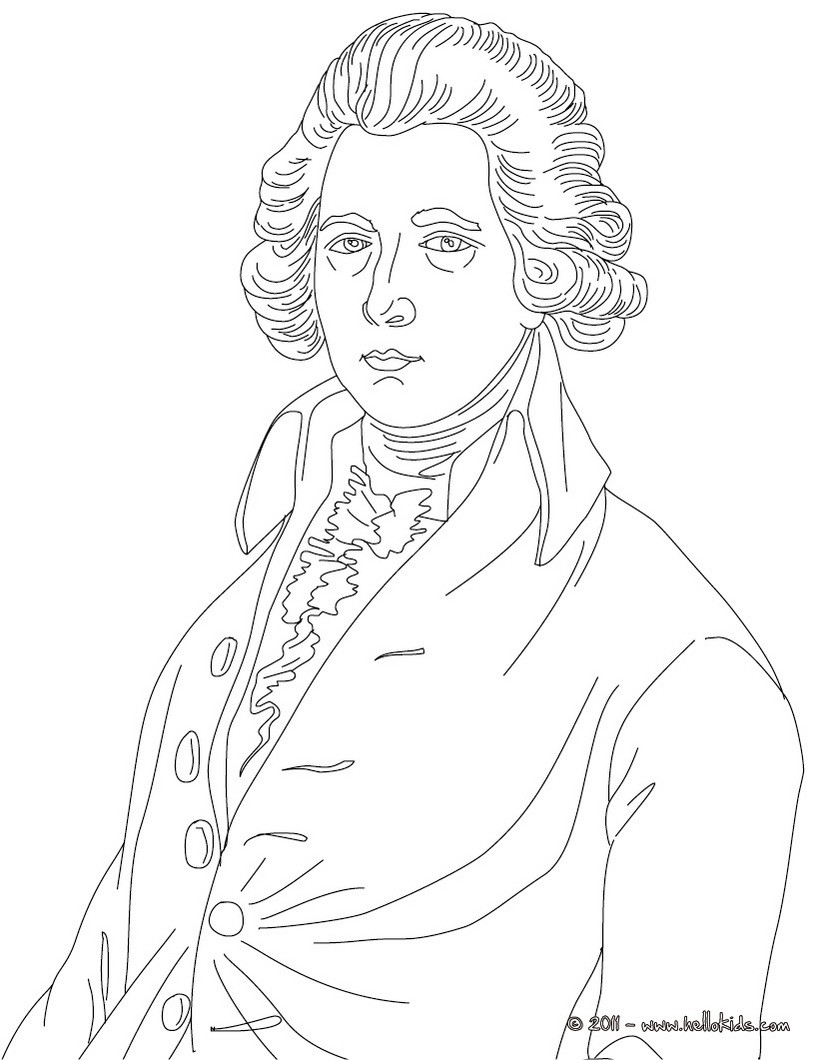 William pitt coloring pages - Hellokids.com
