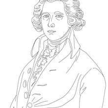 WILLIAM PITT colouring page - Coloring page - FAMOUS PEOPLE Coloring pages - FAMOUS BRITISH PEOPLE colouring pages - PRIME MINISTERS OF THE UNITED KINGDOM colouring pages