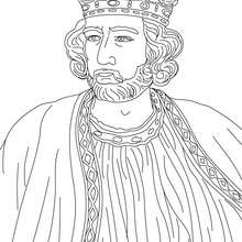 KING EDWARD I colouring page - Coloring page - FAMOUS PEOPLE Coloring pages - FAMOUS BRITISH PEOPLE colouring pages - BRITISH KINGS AND PRINCES colouring pages