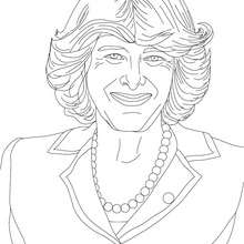 CAMILA DUCHESS OF CORNWALL coloring page