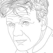 famous people coloring pages hellokids com