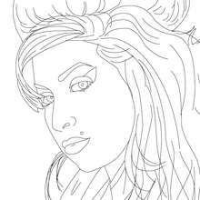 coloring pages of celebrities