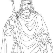KING CLOVIS coloring page - Coloring page - FAMOUS PEOPLE Coloring pages - FAMOUS FRENCH PEOPLE coloring pages - FRENCH KINGS AND QUEENS coloring pages