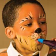 TIGER face painting for children
