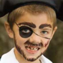PIRATE face painting for boy for children